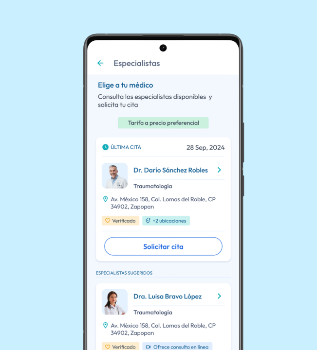 especialistas salud digital app